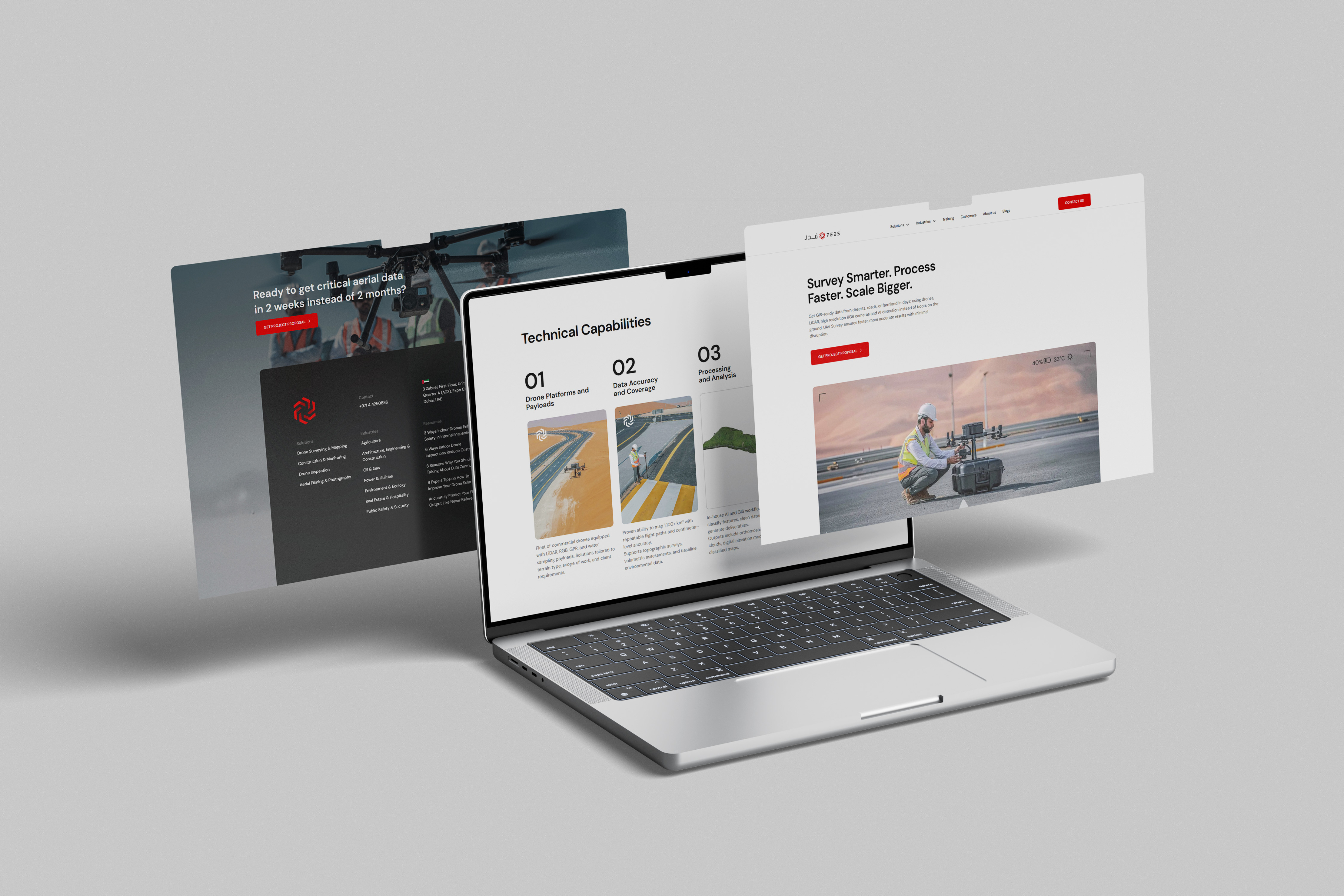 FEDS Group website design preview